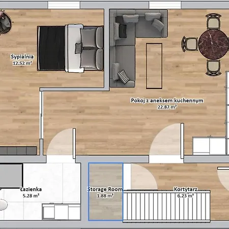 Koziolek Apartman *